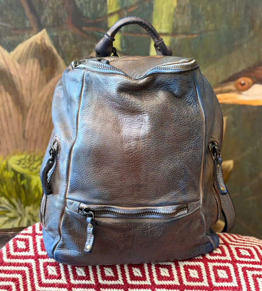 Zaino in pelle vintage Bayside BS484 Rock